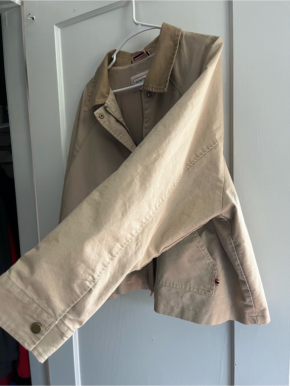 Hunter Women's Khaki Utility Jacket - Picture 3 of 10